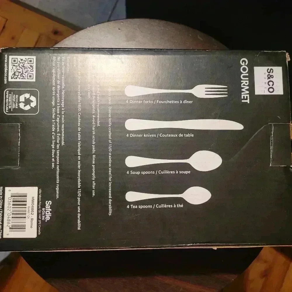 S&CO gold silverware - Picture 3 of 3